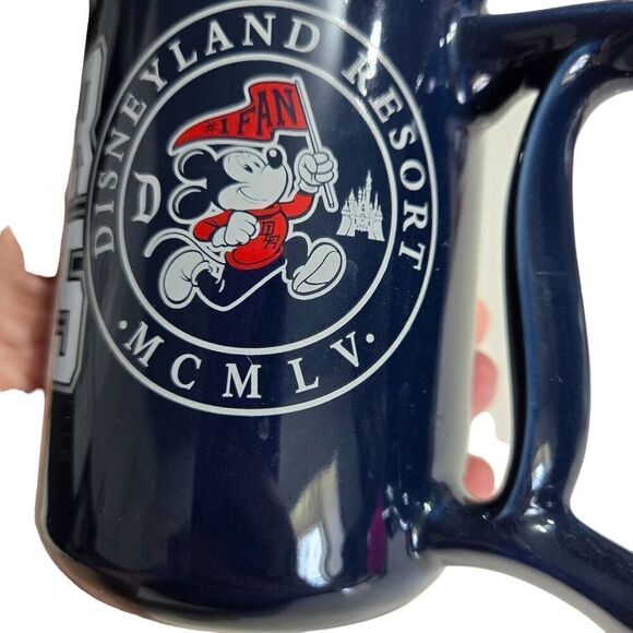 Disneyland Resort ‘DLR 1955’ Collegiate Style D Handle Mug Cup - Picture 6 of 6